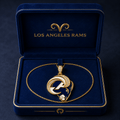 LARS Solid Gold Chain with Diamond Pendant BMD