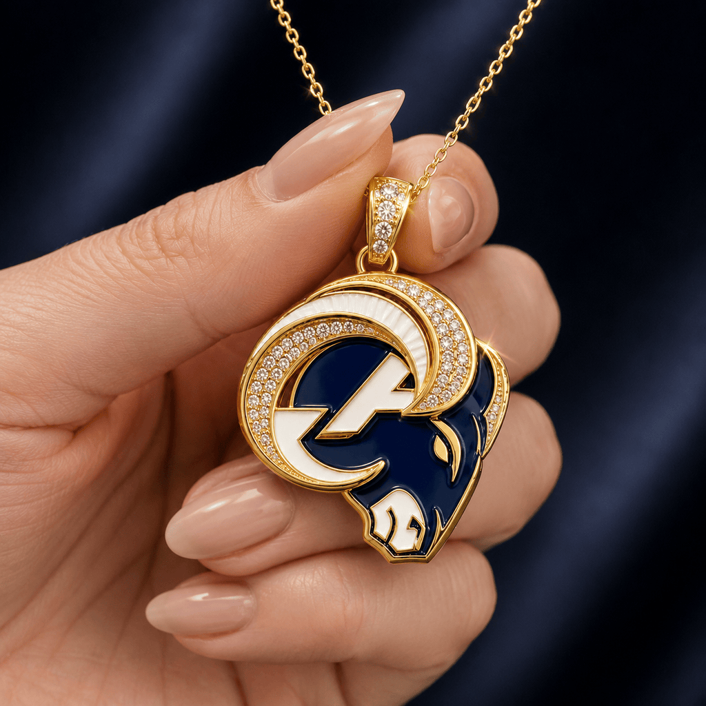 LARS Solid Gold Chain with Diamond Pendant BMD