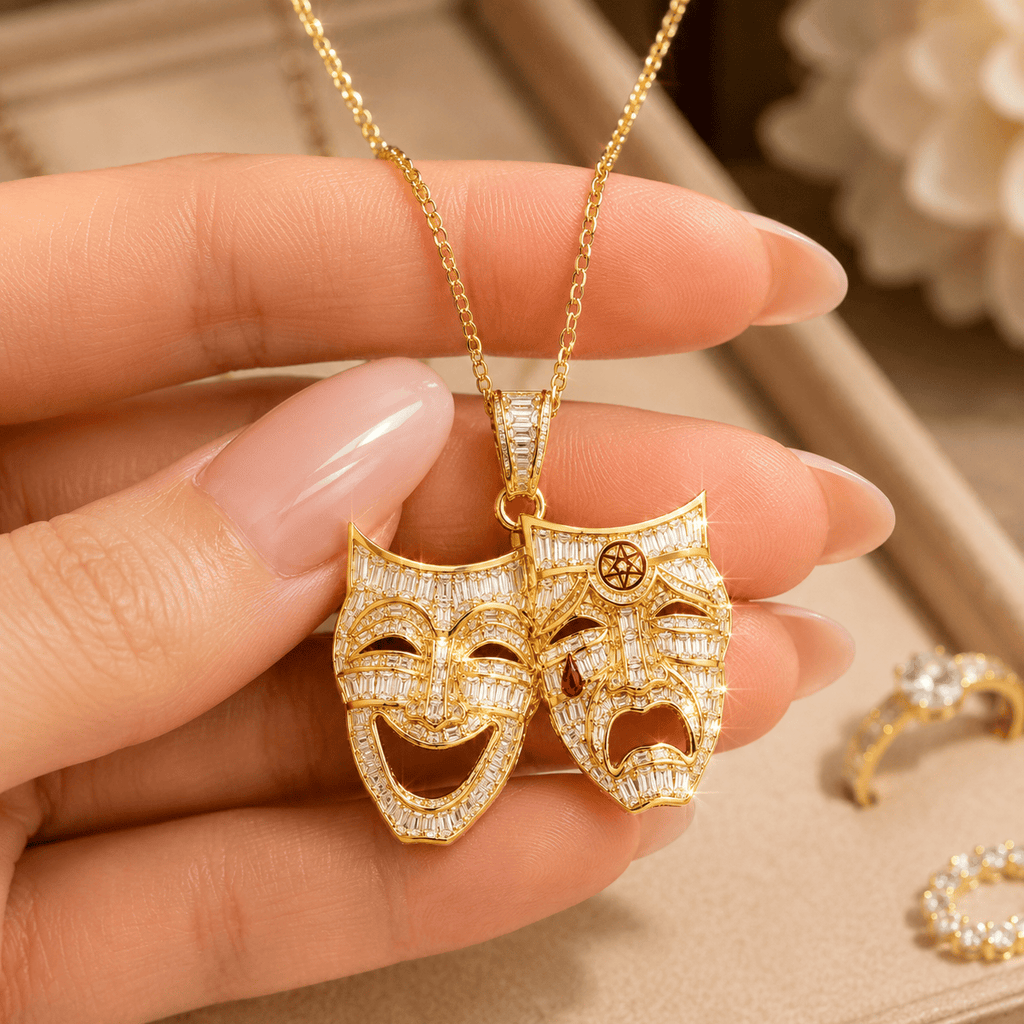 MTLC Solid Gold Chain with Diamond Pendant BMD