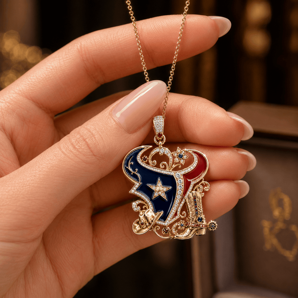 HTX Solid Gold Chain with Diamond Pendant BMD