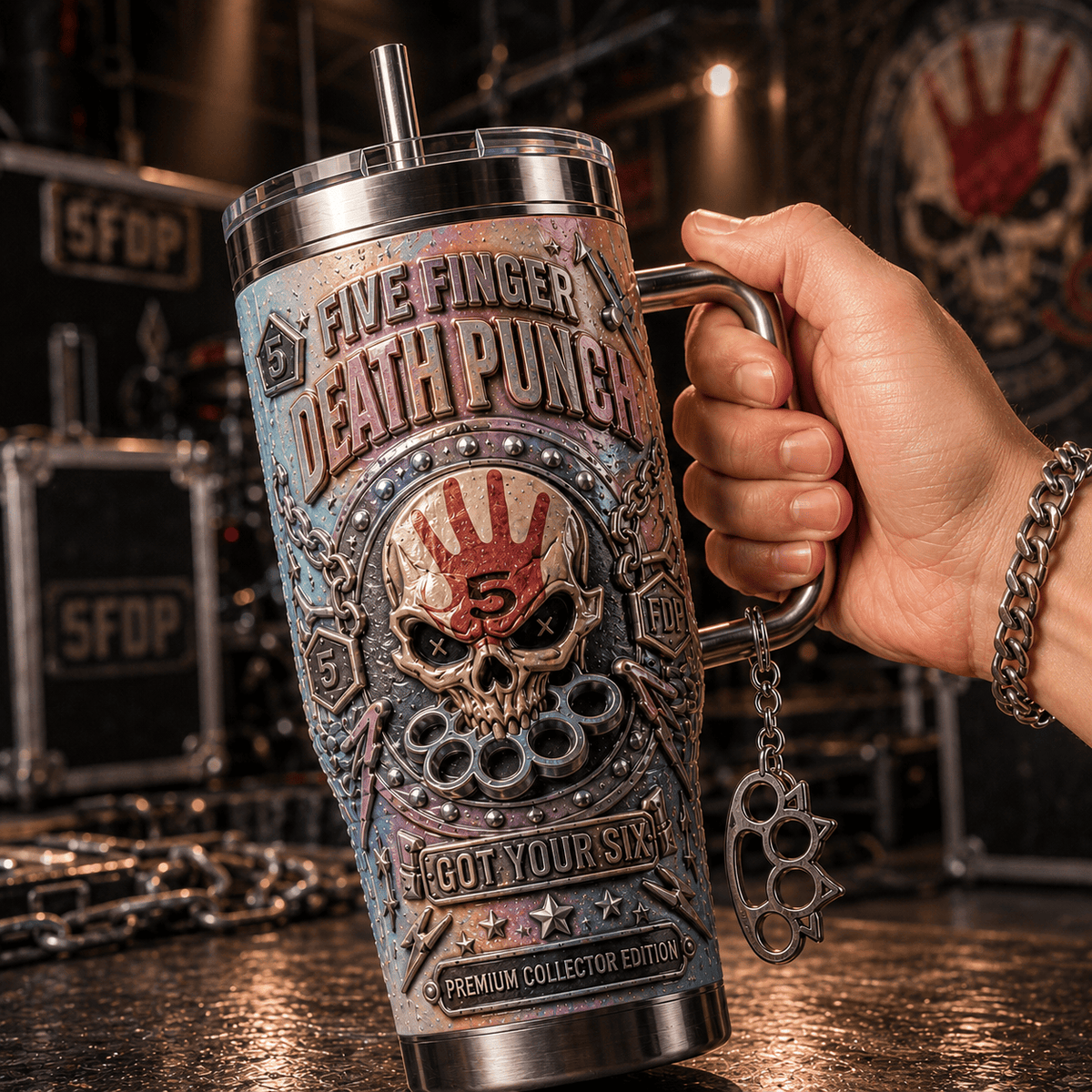 FFDP 40oz Tumbler With Handle TTNL