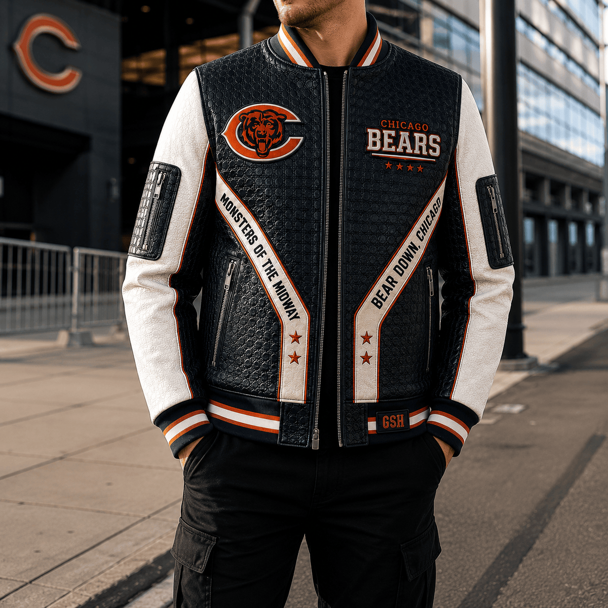 Premium CCB Leather Zipper Jacket TTMH
