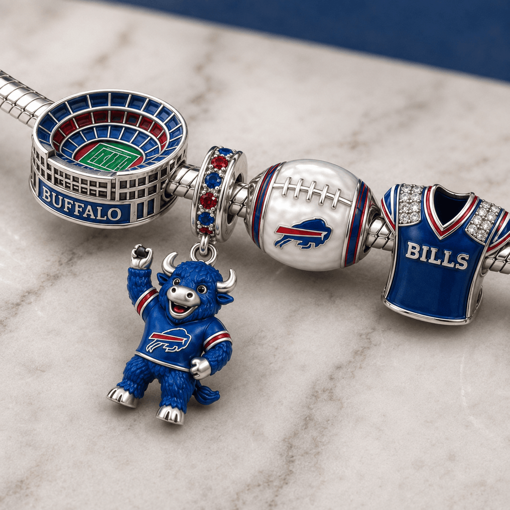BFBL Silver Charm Bracelet Set NTVA