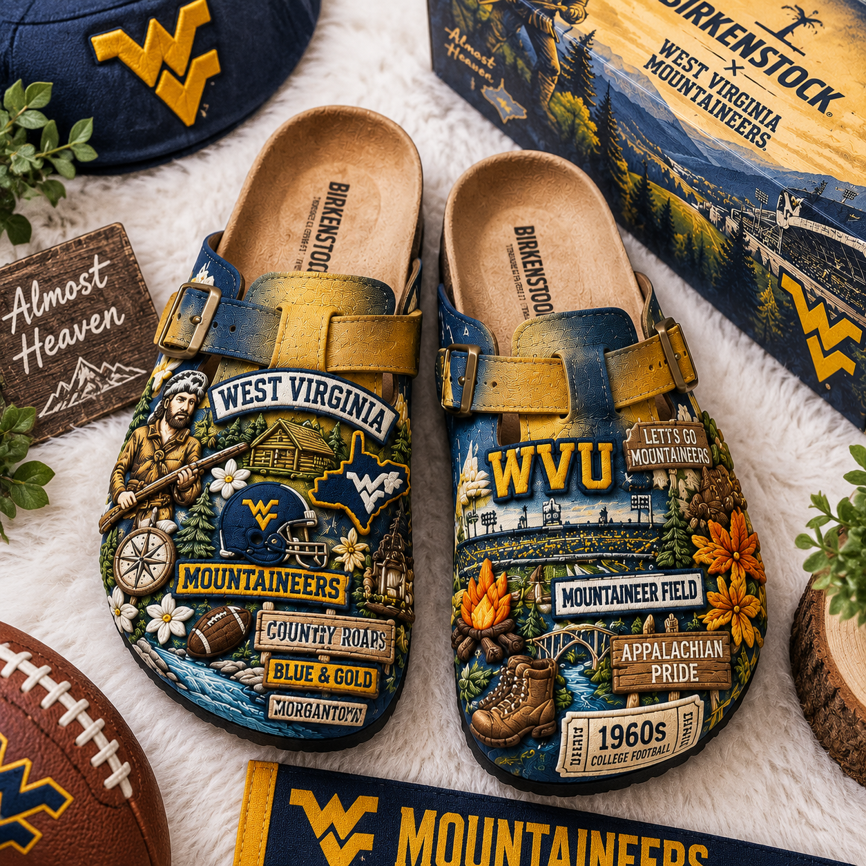 PREMIUM WVM MINK SUEDE CLOGS TTNL