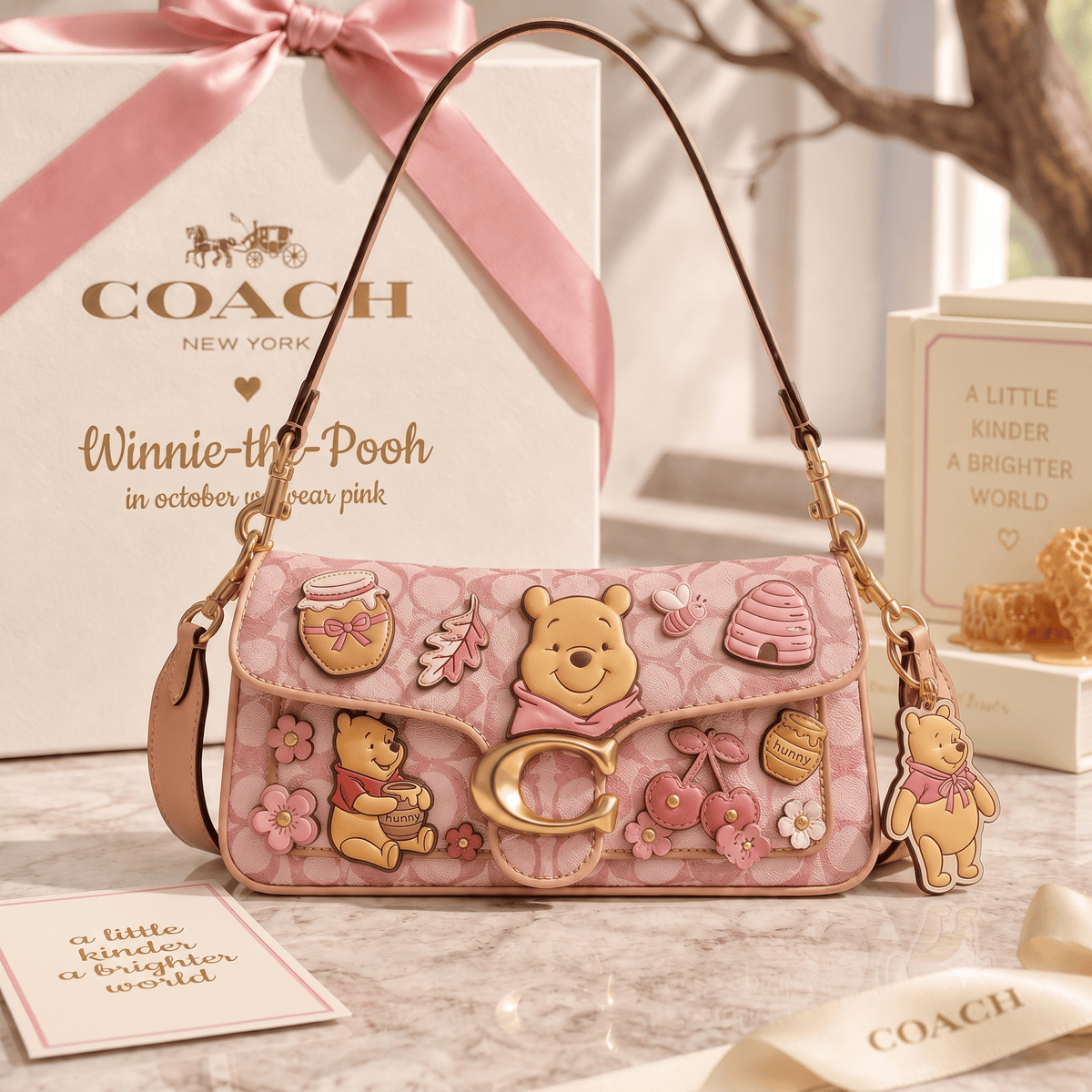 Premium WTP Coach Shoulder Cross With Charm NPL