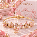 PPR Gold Charm Bracelet Set PTT
