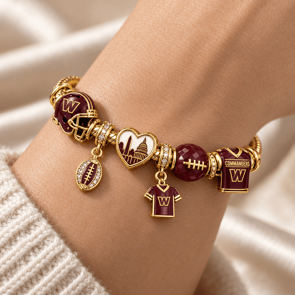 WCD Gold Charm Bracelet Set PTKL