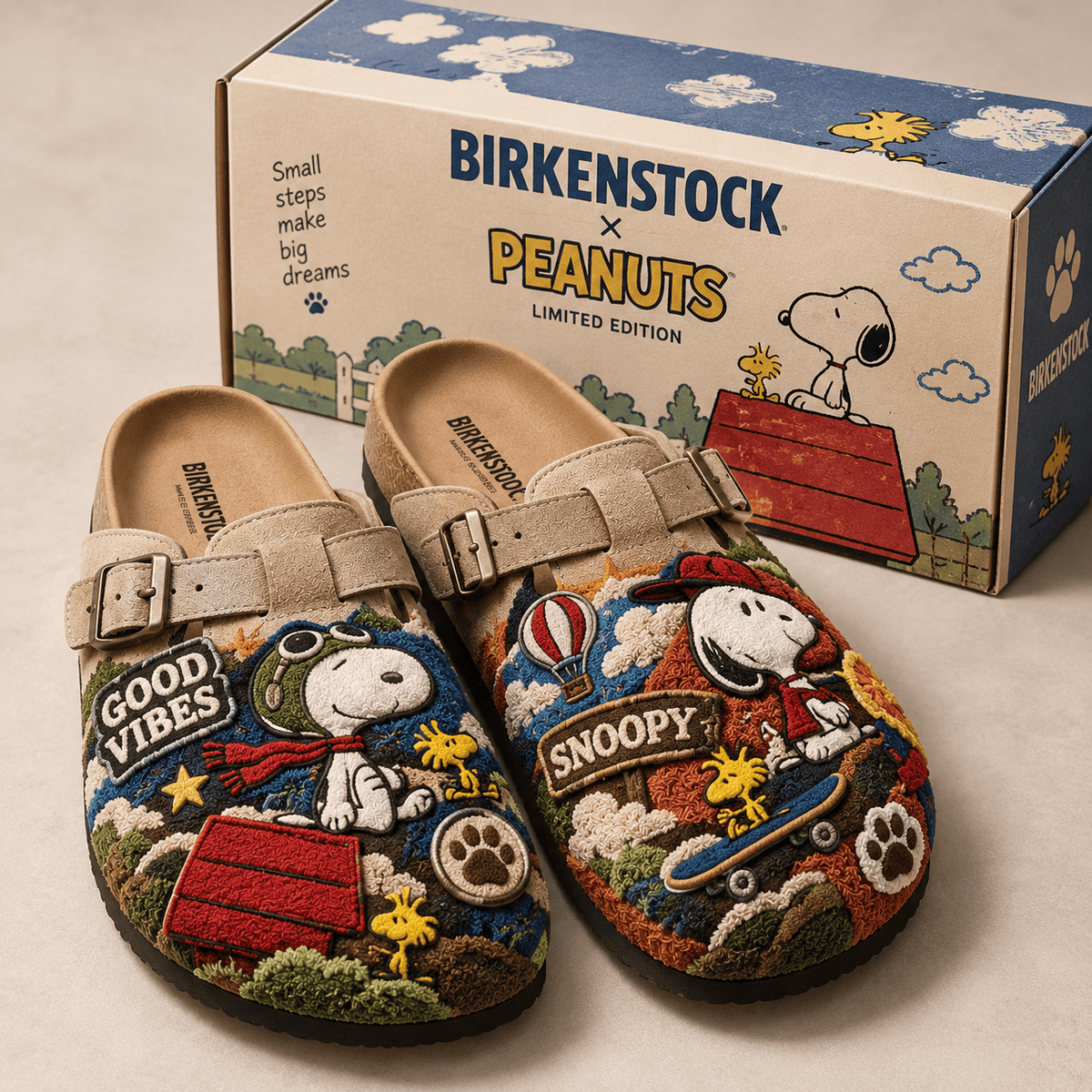 PREMIUM SPNY MINK SUEDE CLOGS TTNL
