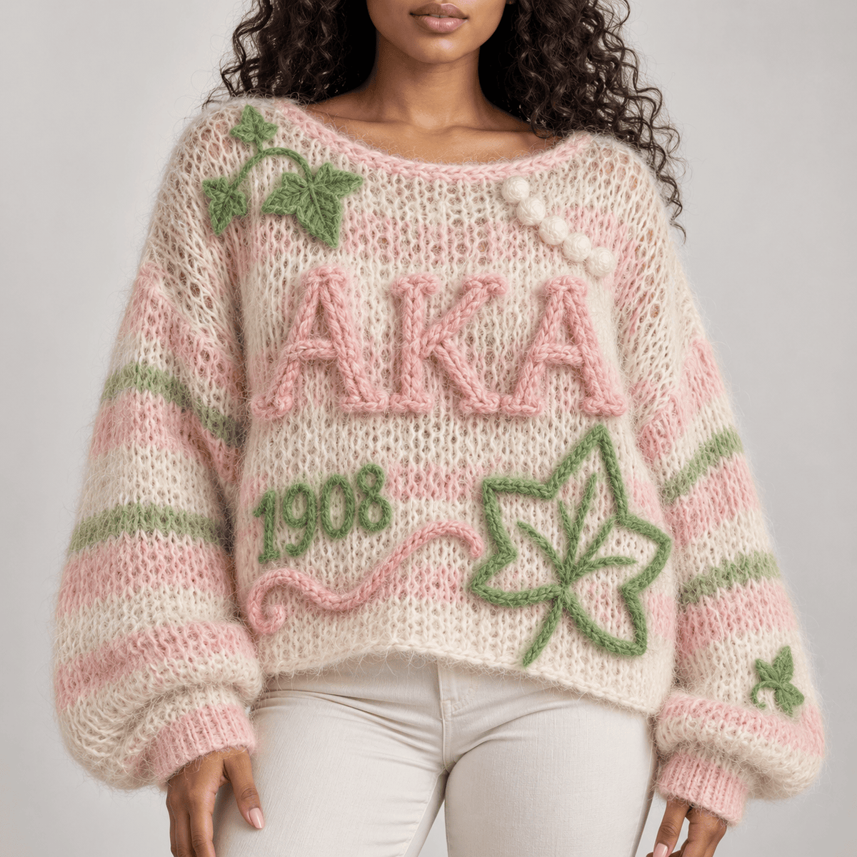 AKA Women’s Open-Knit Sweater HTTT