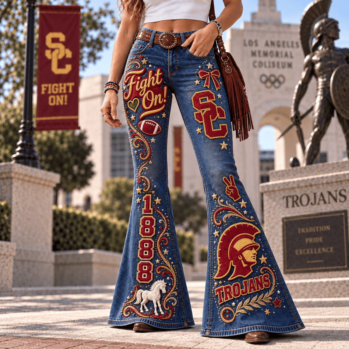 Premium USC Flared Jeans PVNA