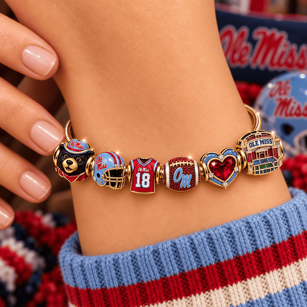 OMR Gold Charm Bracelet Set PNPA