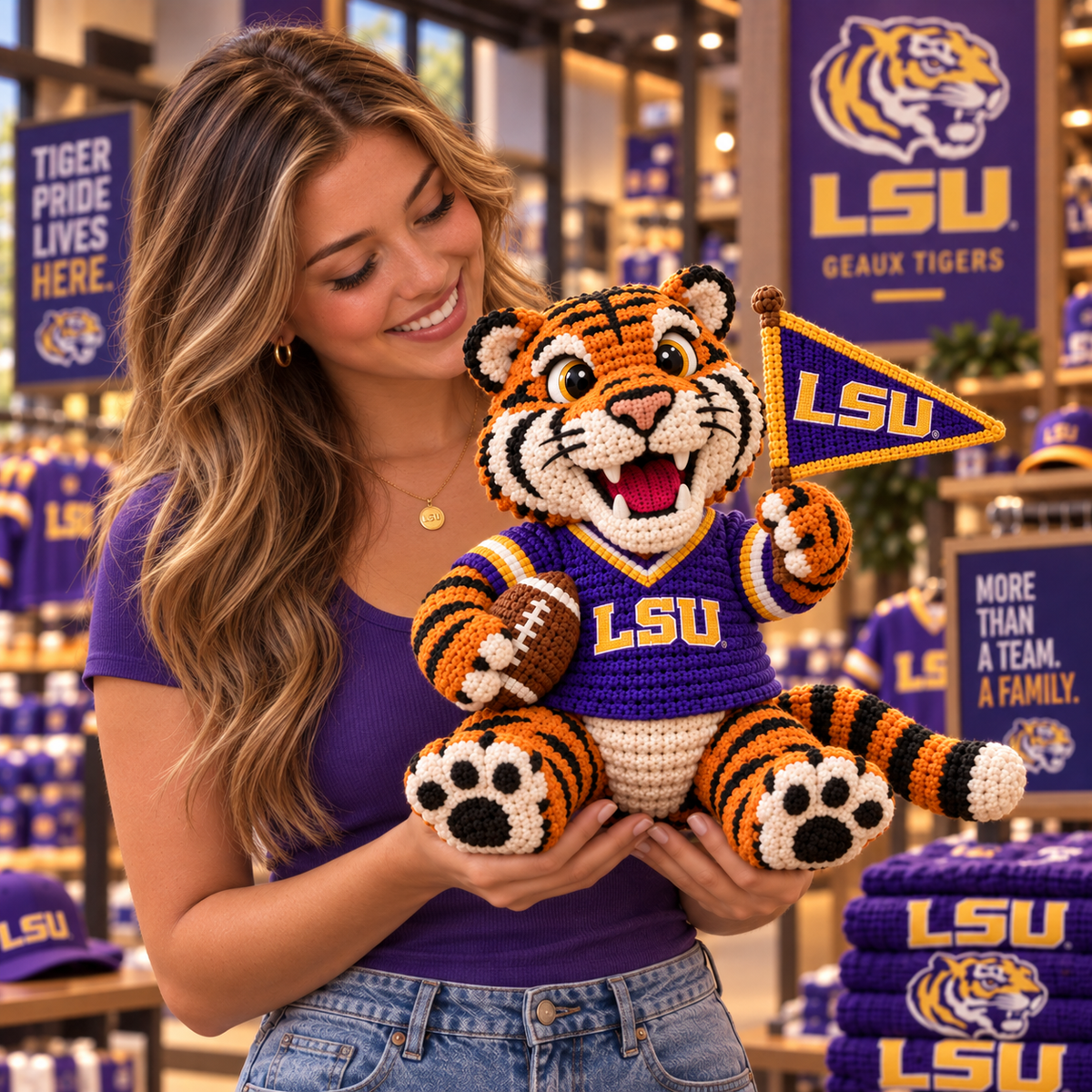LSU Designer Character Collectible TTTT