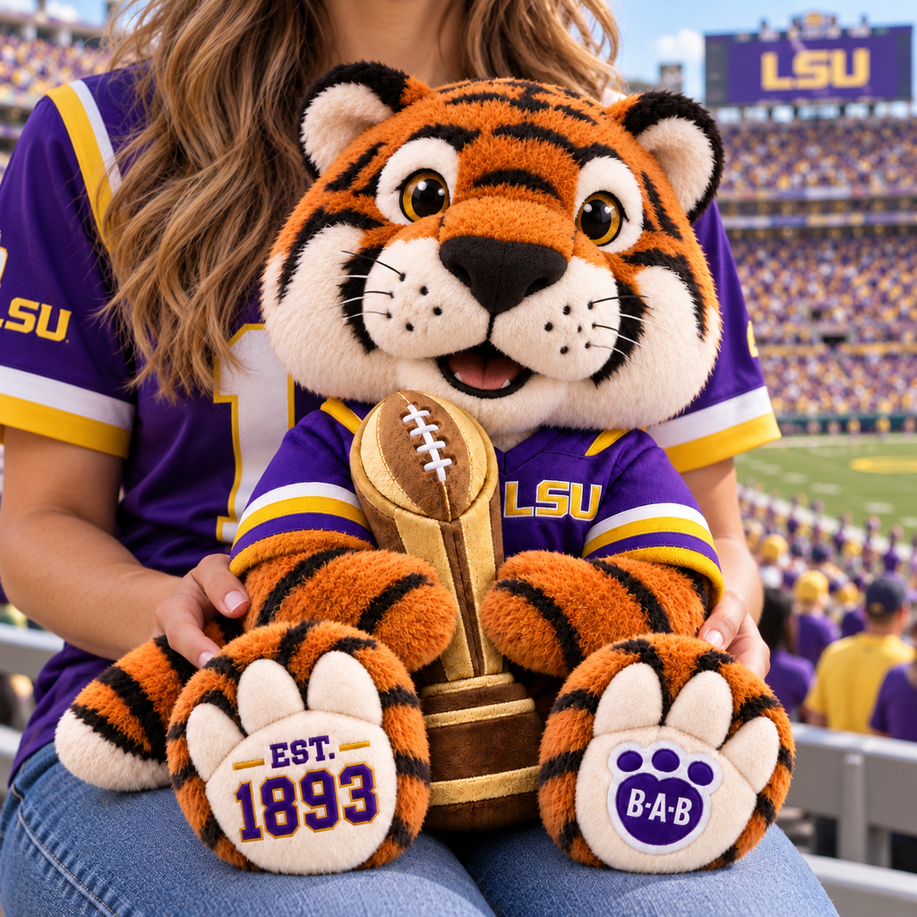 LSU Tigers Designer Plush Characters TTTT