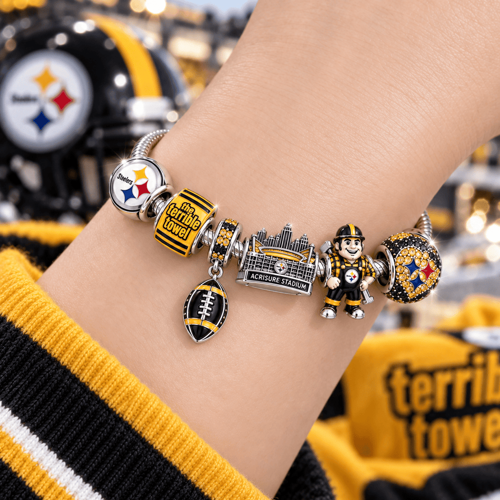 PBS Silver Charm Bracelet Set VTH