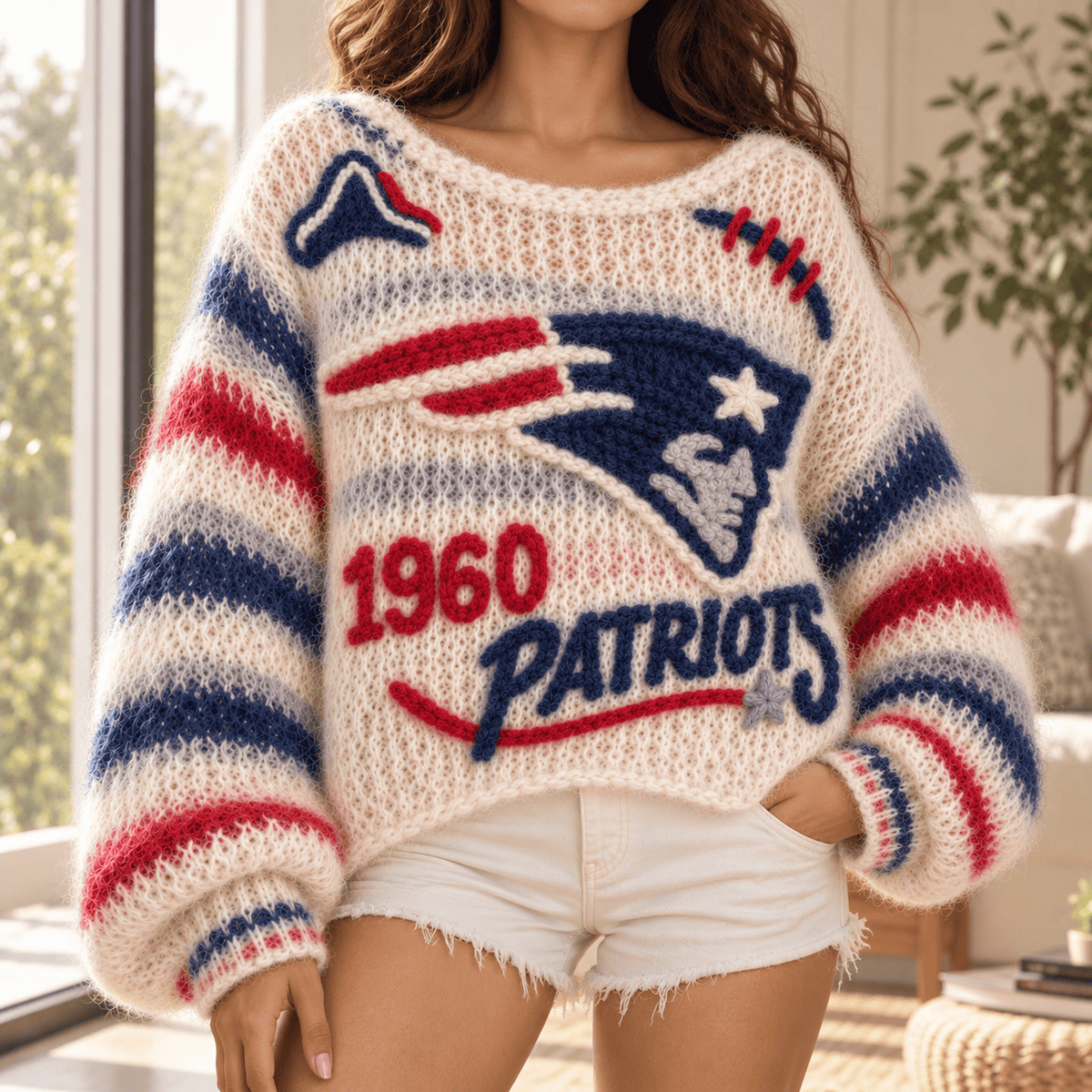 NEP Women’s Open-Knit Sweater NTKO