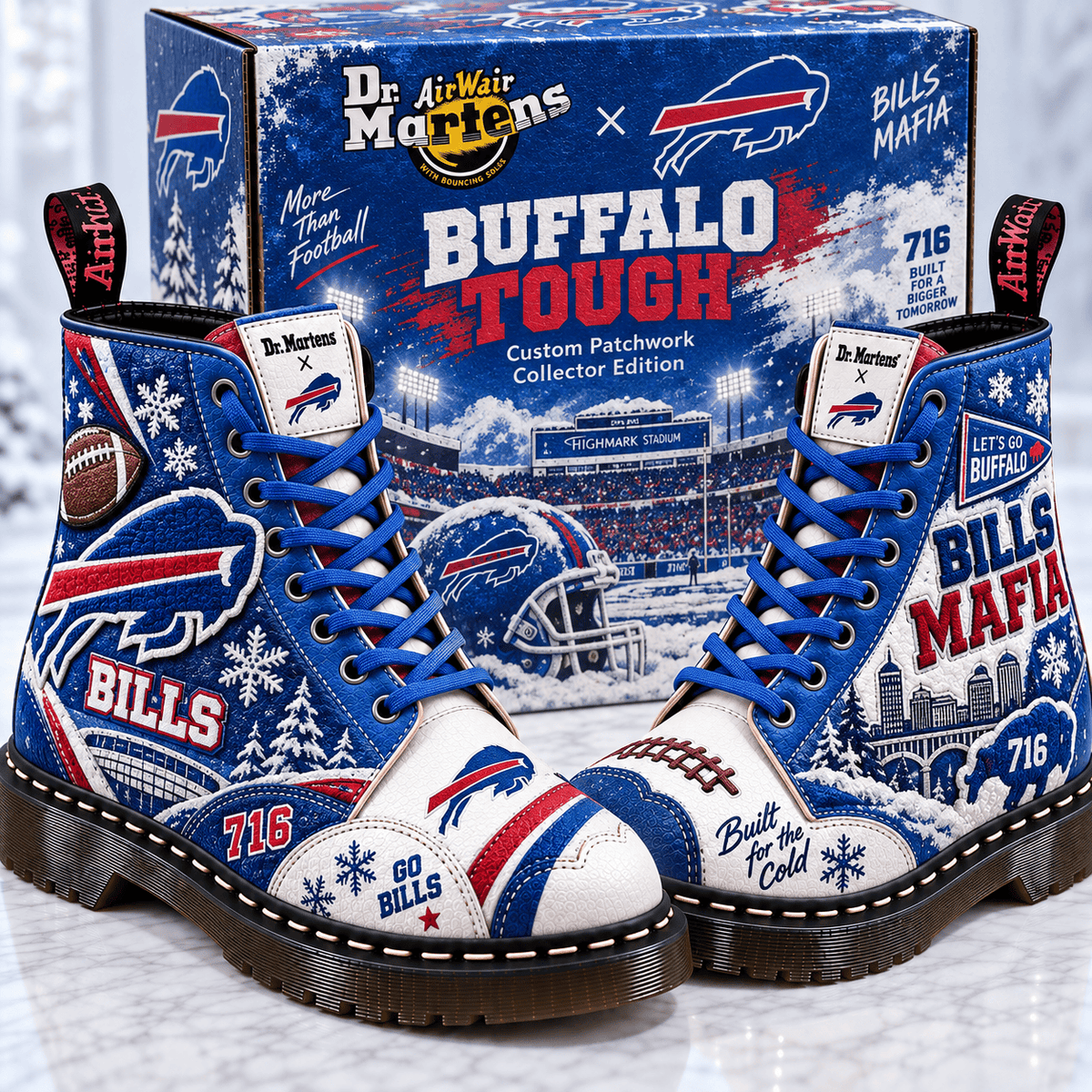 BFBL Premium Leather Lace-Up Boots LNTH