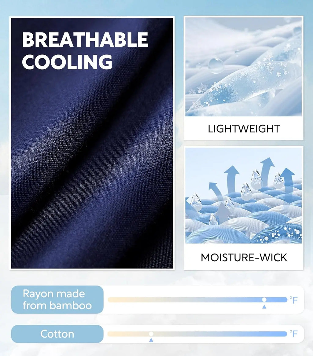 3 Pack Separatec Mens Underwear With Pouch Breathable Cooling Rayon Made from Bamboo Underwear Dual Pouch Mens Briefs